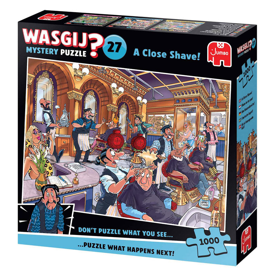 Wasping Mystery 27 - Flame in the pan! 1000 pieces