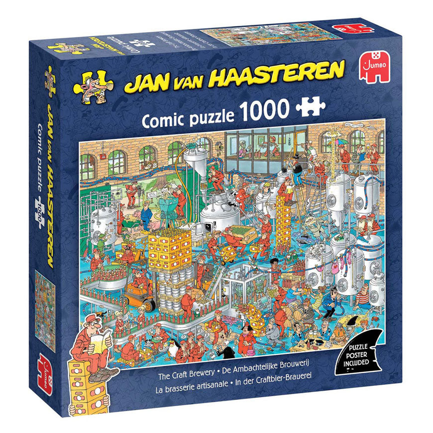Jumbo Jan van Haasteren Puzzel - d'Brauerei, 1000 Stéck.