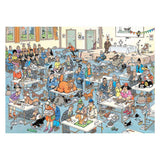 Puzzle Jan van Haasteren - l'exposition féline - 1000 pcs.