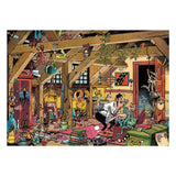 Jumbo Jan van Haasteren jigsaw puzzle - vintage cars the bachelor, 1000 pcs.