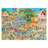 Jumbo jvh puzzle music store 2x1000 kos.