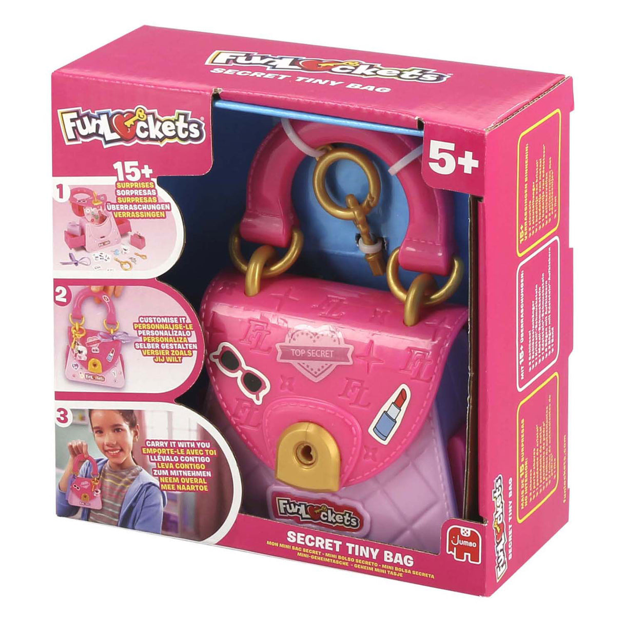 Tajná mini taška Jumbo funlockets