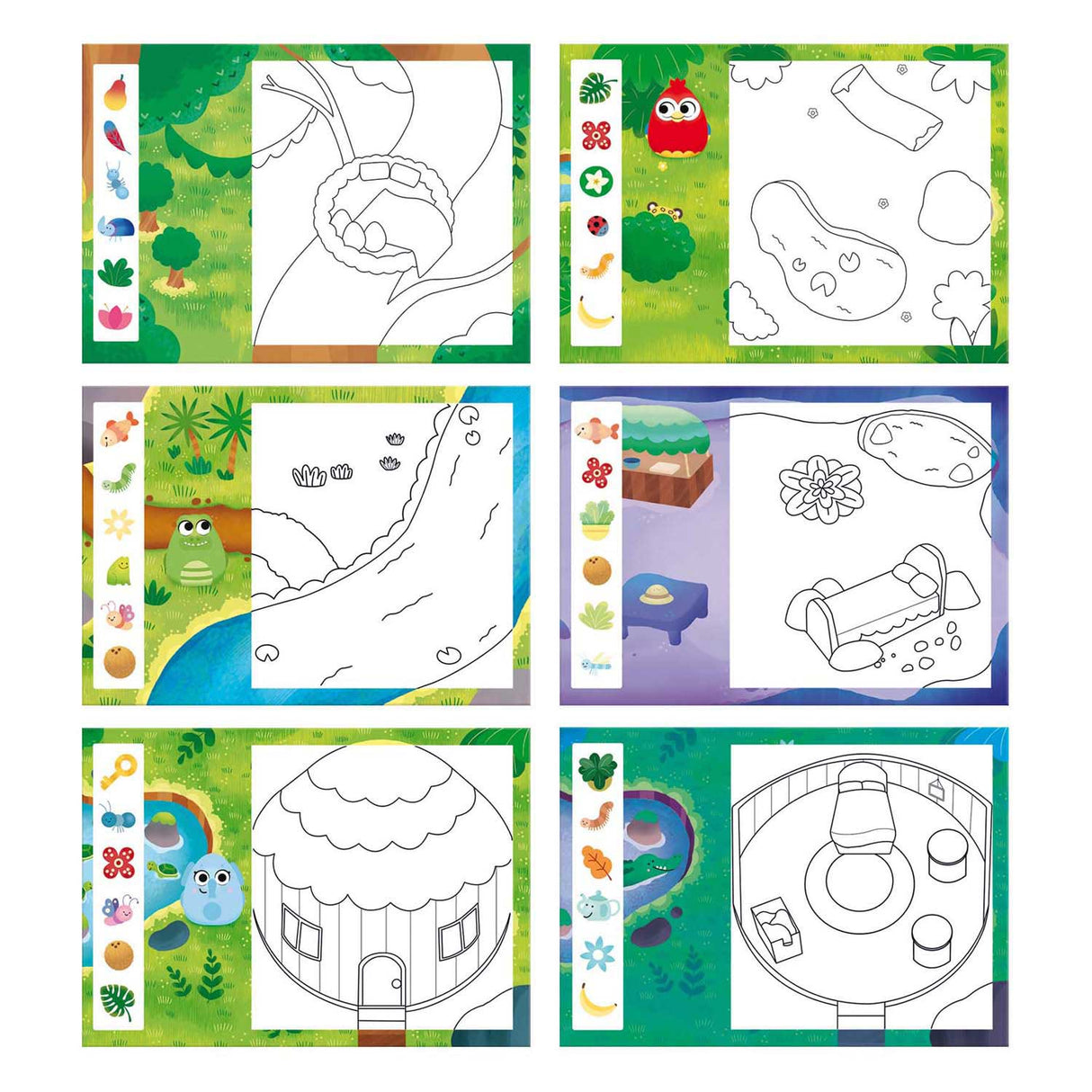 Jumbo galt - water magic squishies jungle