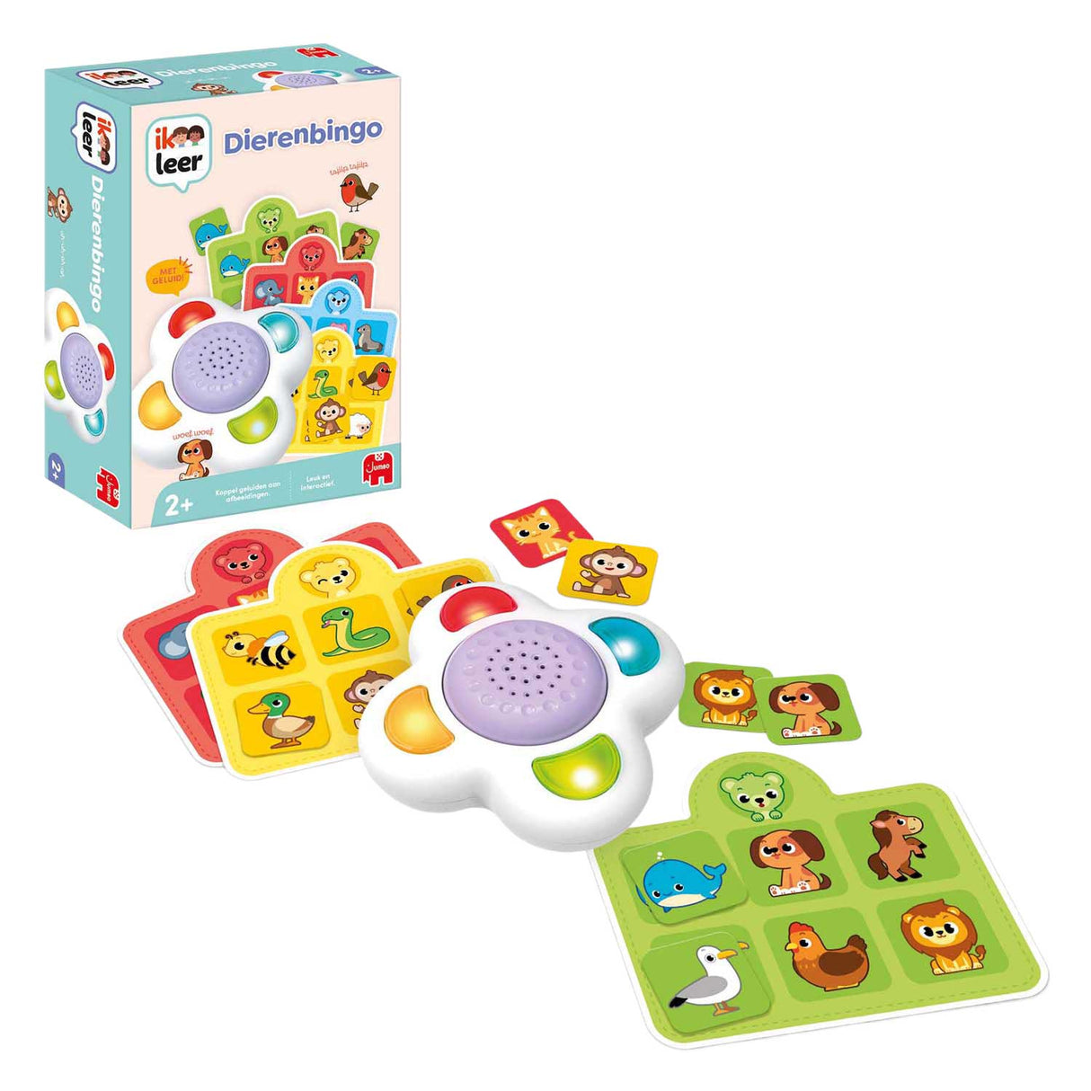Jumbo eu ensino bingo de animais + luz e som