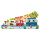 Goula Jumbo Puzzle XXL Vehicles - 18 pcs.