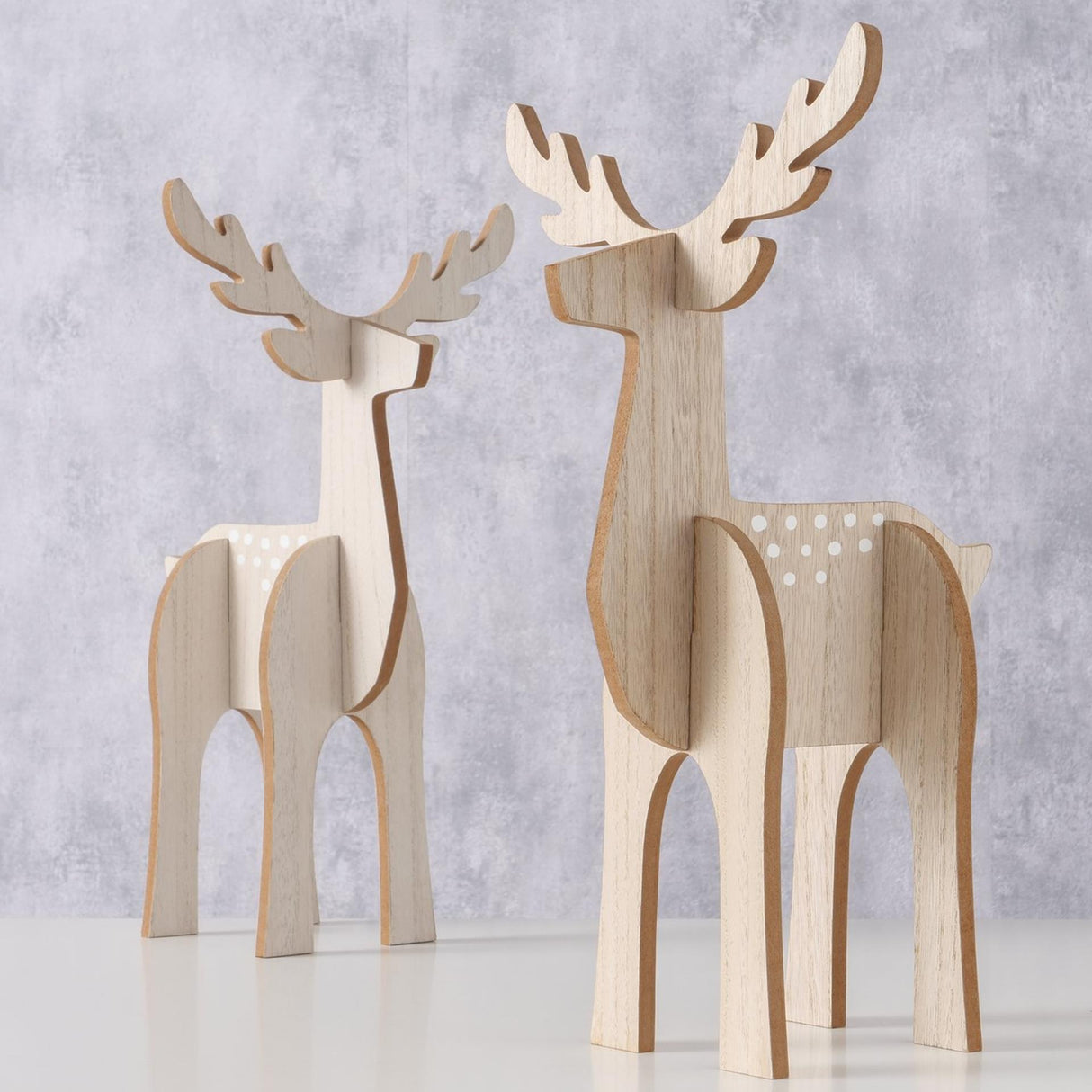 Boltze home hertfiguur rugen mdf h40,2cm