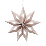 Boltze home ster van vilt d30cm