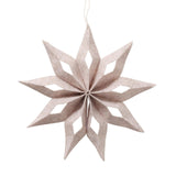 Boltze home ster van vilt d30cm