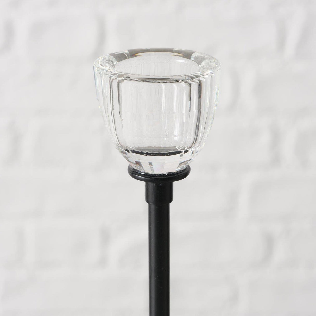 Boltze home kandelaar zwart 3-delig ø7cm