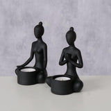 Boltze home tealight holder yoga