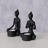 Boltze home theelichthouder yoga