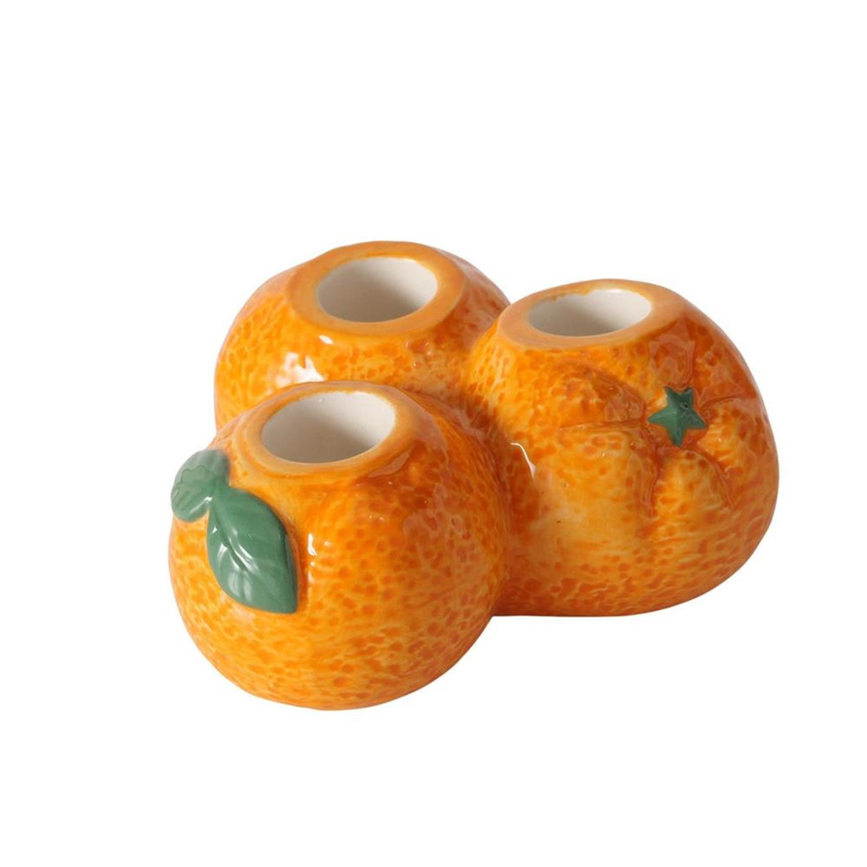 Boltze home kandelaar sinaasappel