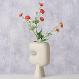 Boltze home vaas pasu h22,8cm beige