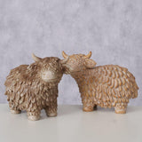 Boltze home figuur hooglander 18x9x13cm