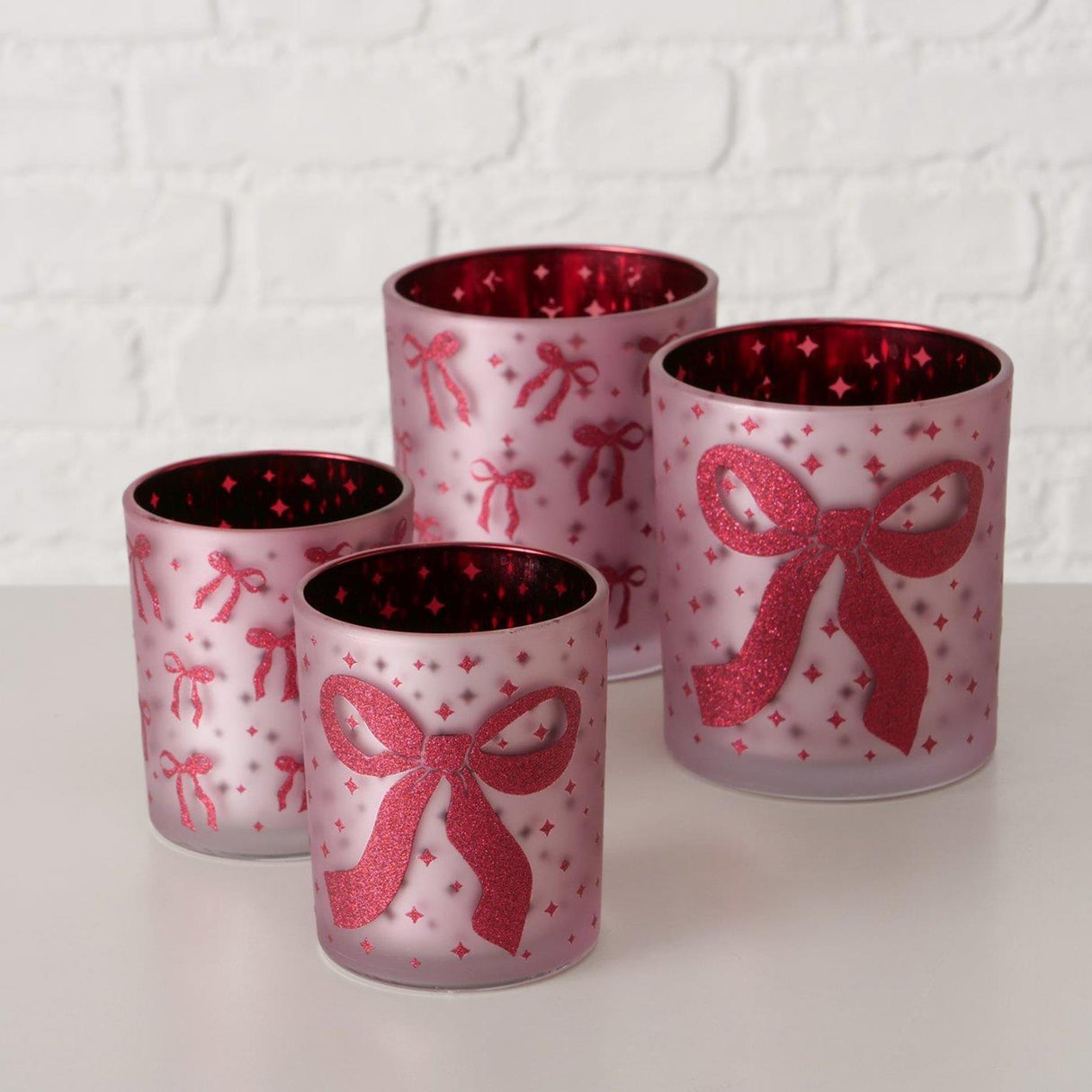 Boltze home windlichtset boucle 2-delig