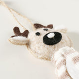 Boltze home kersthanger hert 7x30x14cm