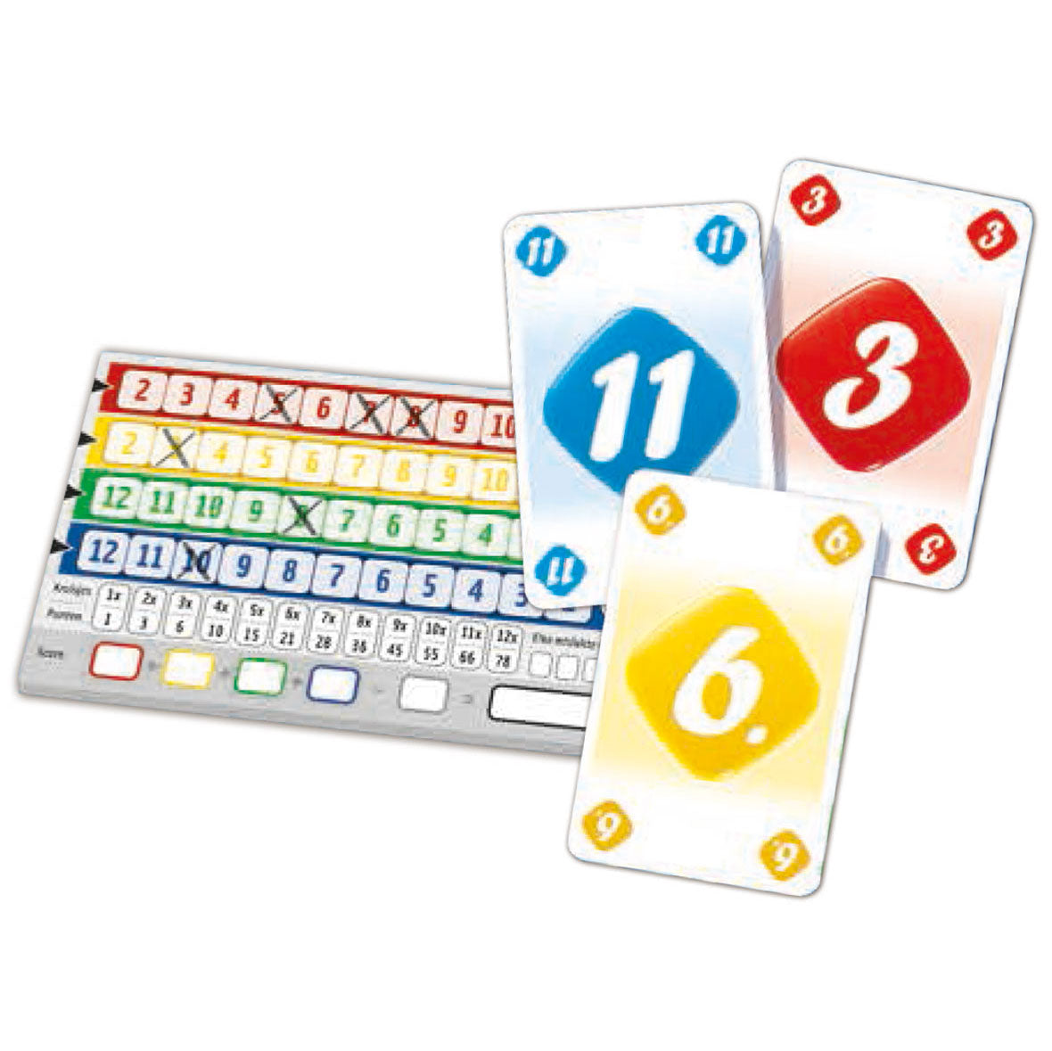 White Goblin Games Qwixx Card Game