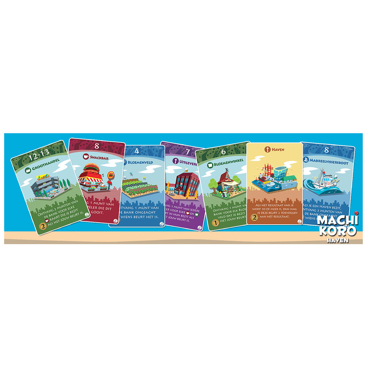 White Goblin Games Machi Koro Expansion Haven