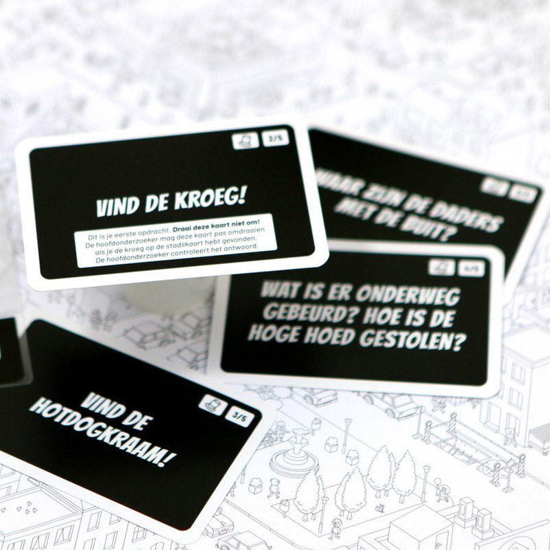 Wäiss Goblin Games Mikromacro: Kriminalitéit Stad