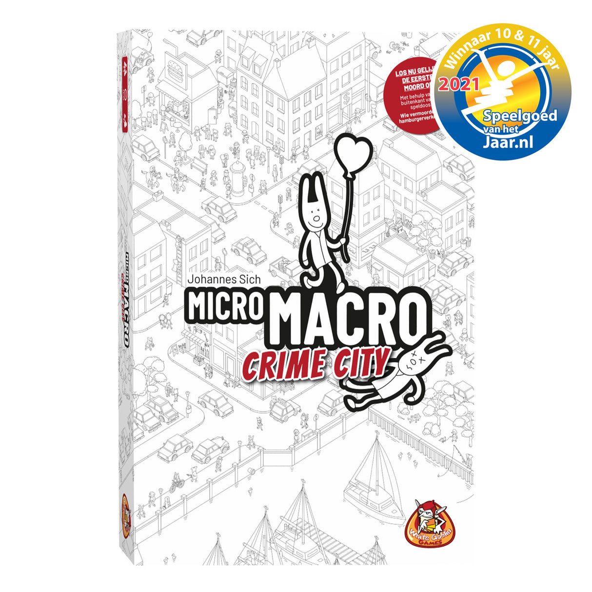 Wäiss Goblin Games Mikromacro: Kriminalitéit Stad