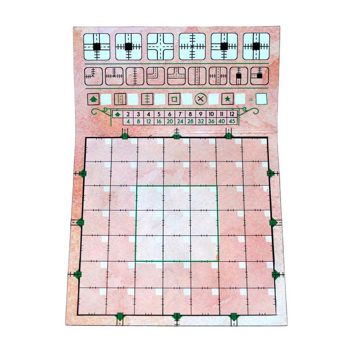 White goblin games railroad ink - vuurrode versie dobbelspel