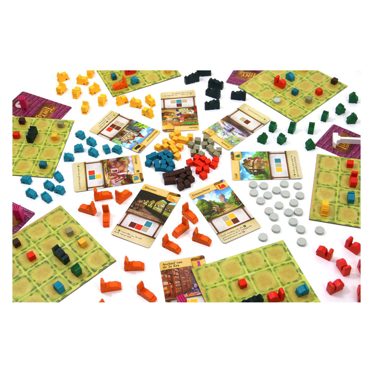 Valkoinen peikko pelit Tiny Towns -lautapeli