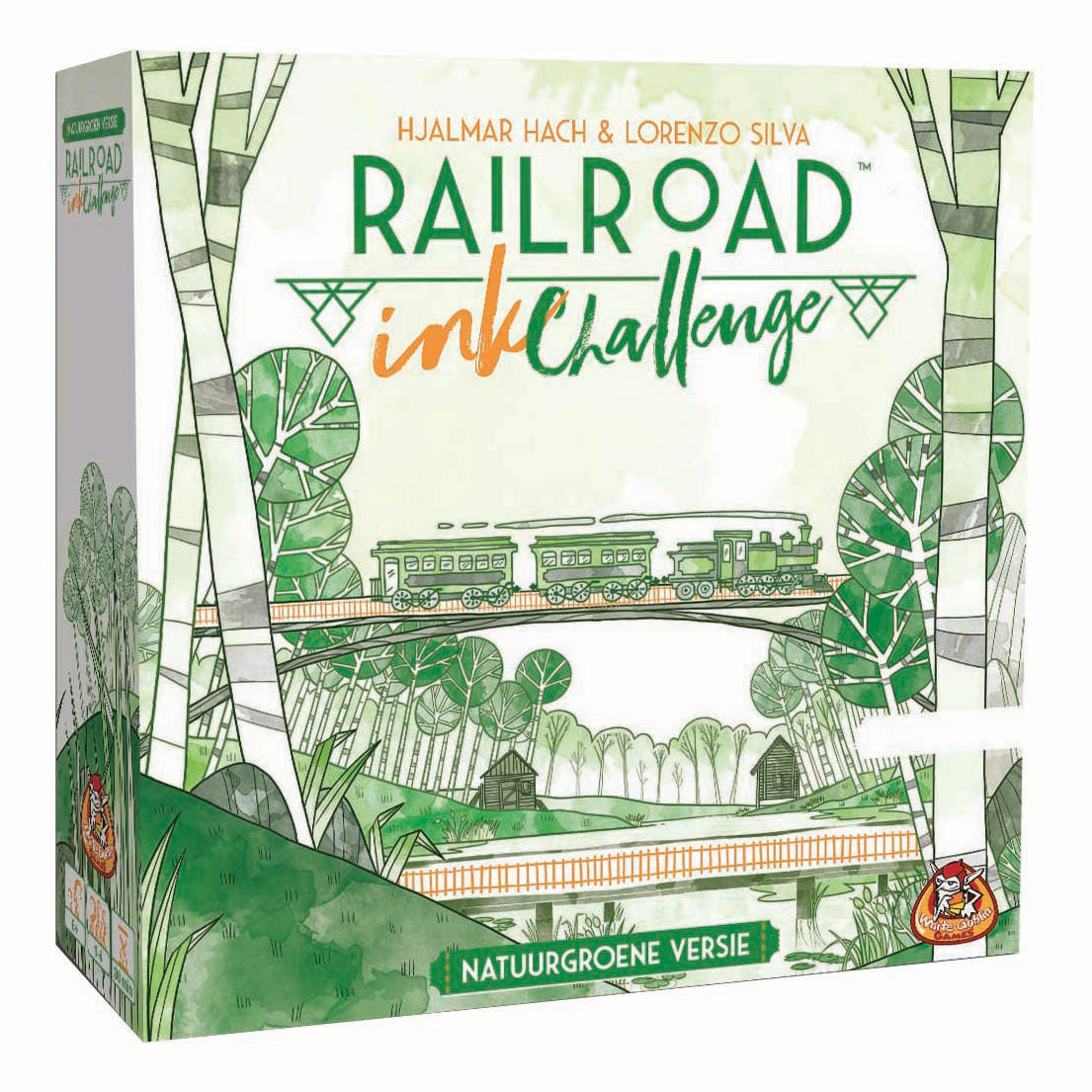 White Goblin Games Railroad Tinte (Natural Green Version)