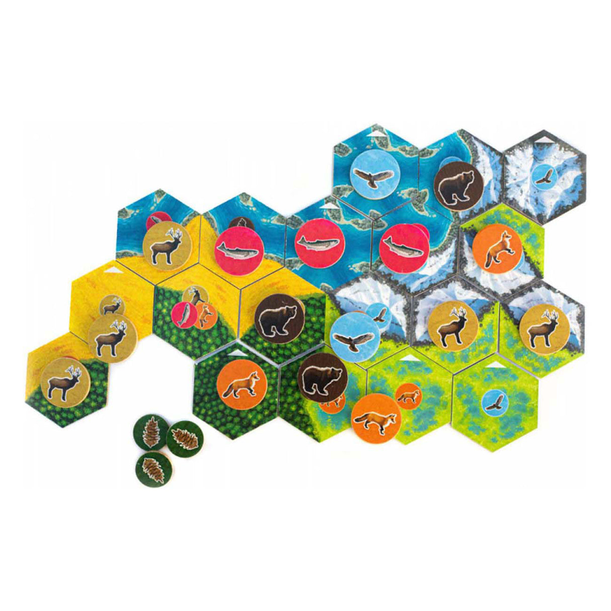 Weiße Goblin -Spiele Cascadia