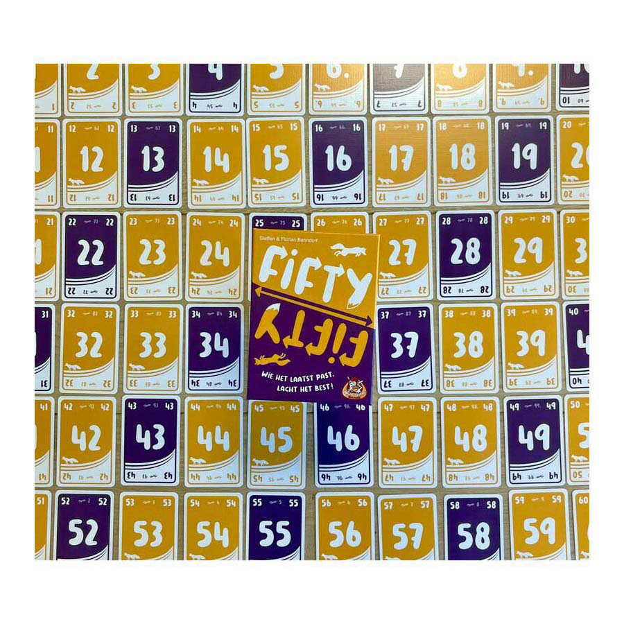 White goblin games fifty - fifty kaartspel