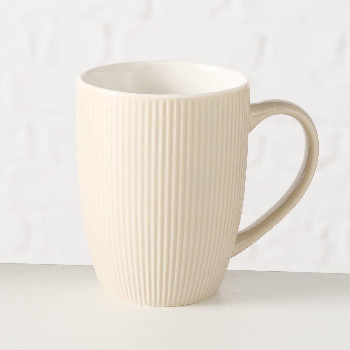 Boltze home mok beige 290ml ø7,5cm