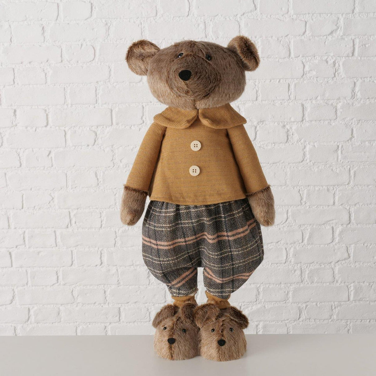 Boltze domača figura teddie rjava 119 cm