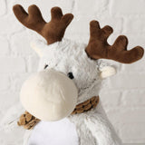 Boltze home butée de porte cerf 19x20x26cm