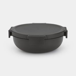 Brabantia Zalot Container 1,3l donkel gro
