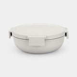 Brabantia Salatbehälter 1,3l hellgrau