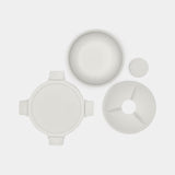 Brabantia Insalata Pranzo MASSE Prendi 1,3 litri grigio chiaro