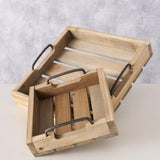 Boltze home dienblad hout 2-delig