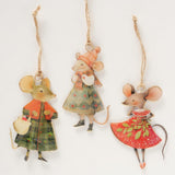 Boltze home kersthanger muis 6,5x10,3cm