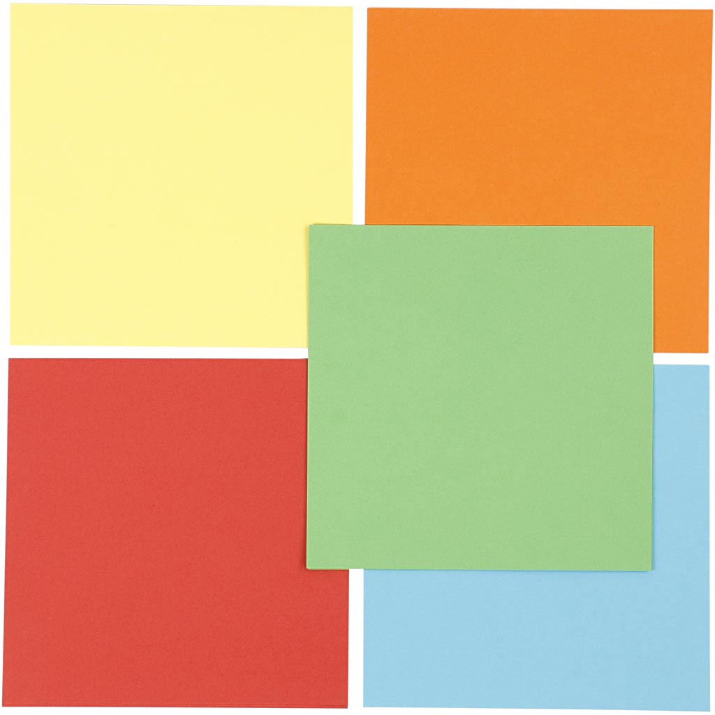 Creativ company origamipapier, afm 15x15 cm, 80 gr, 5x10 vel 1 doos