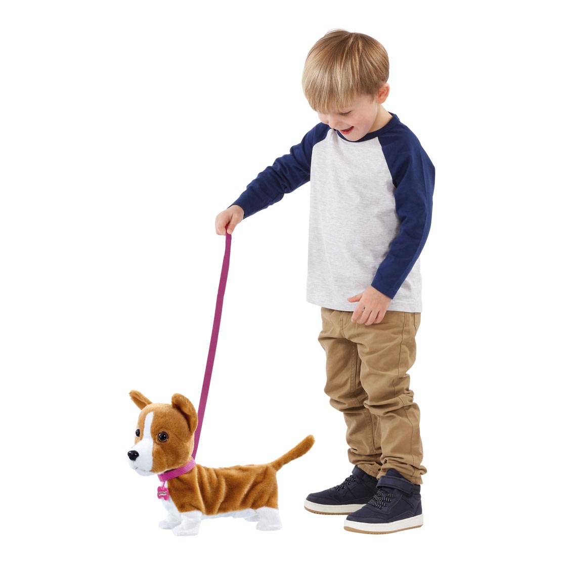 Goliath Games Animagic Lizzy Corgi Hond Interactive hug