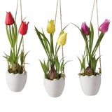 Boltze home potplant tulp ø6xh23cm