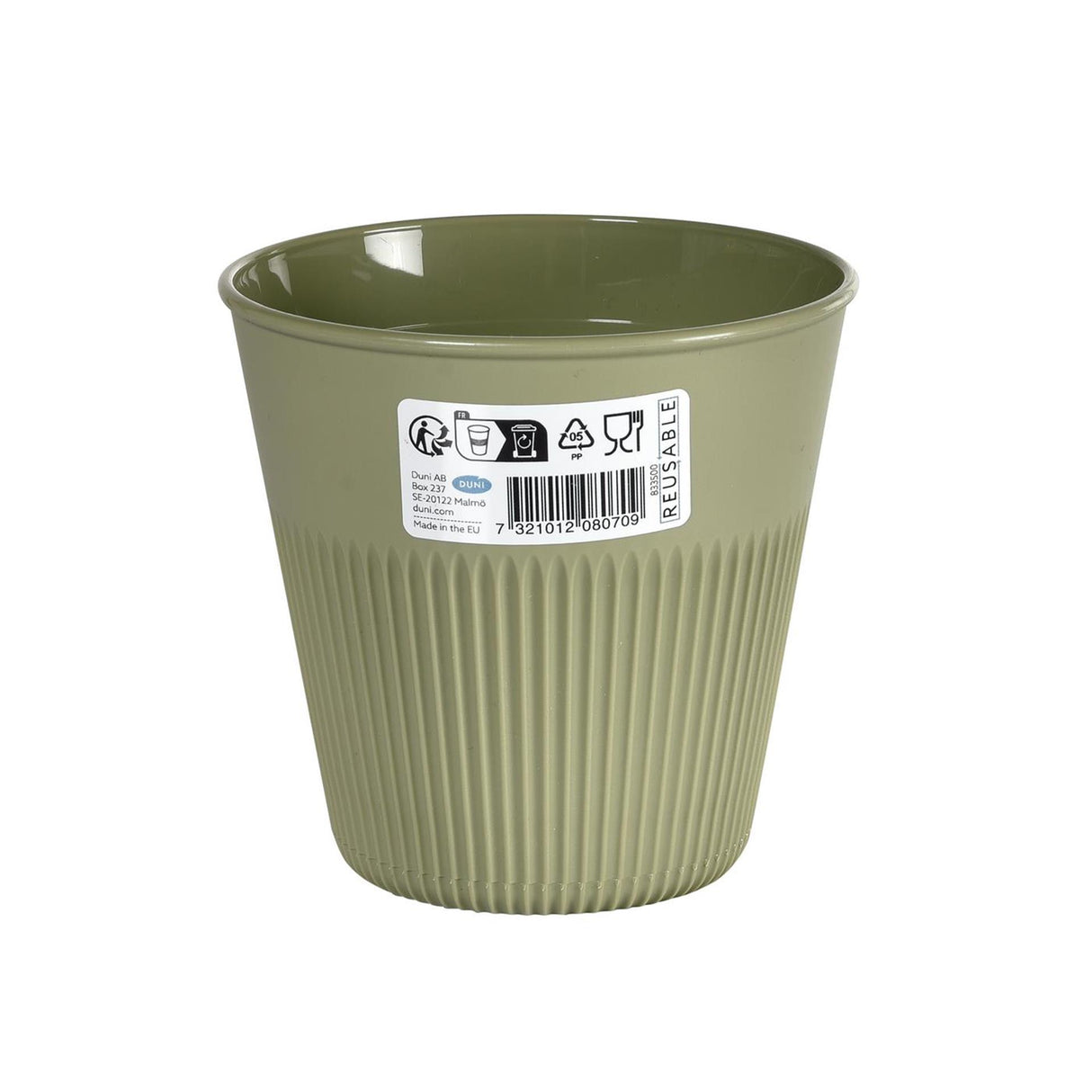 Duni kunststof beker hot stripes 24cl