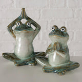 Boltze home figuur steffo kikker h14cm