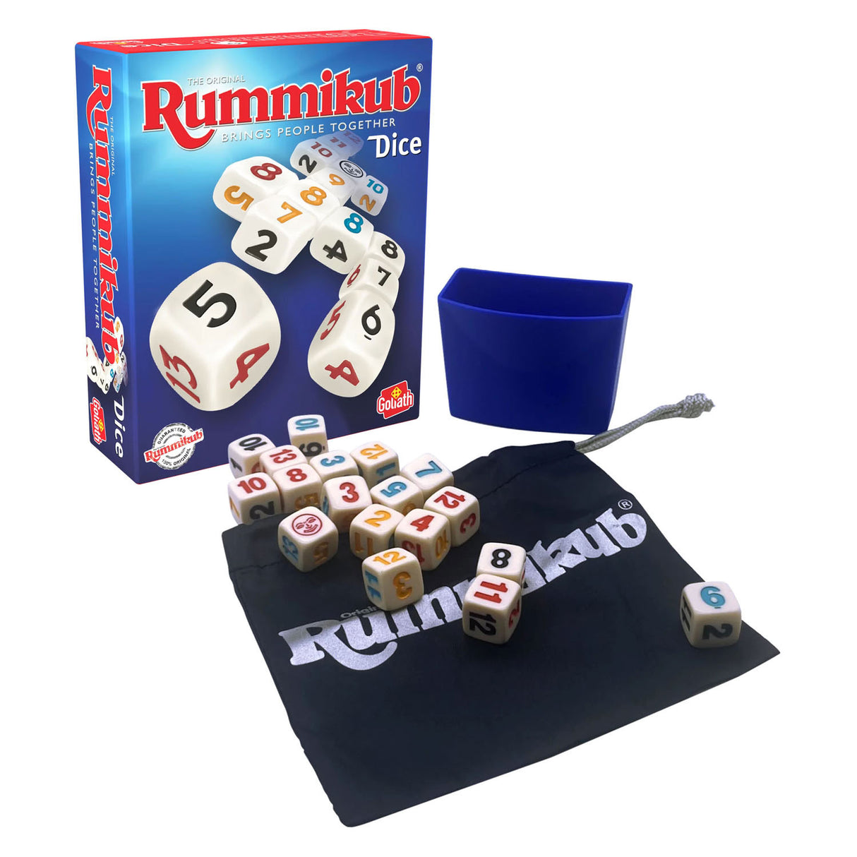 Game rummikub express dice | 2 pcs