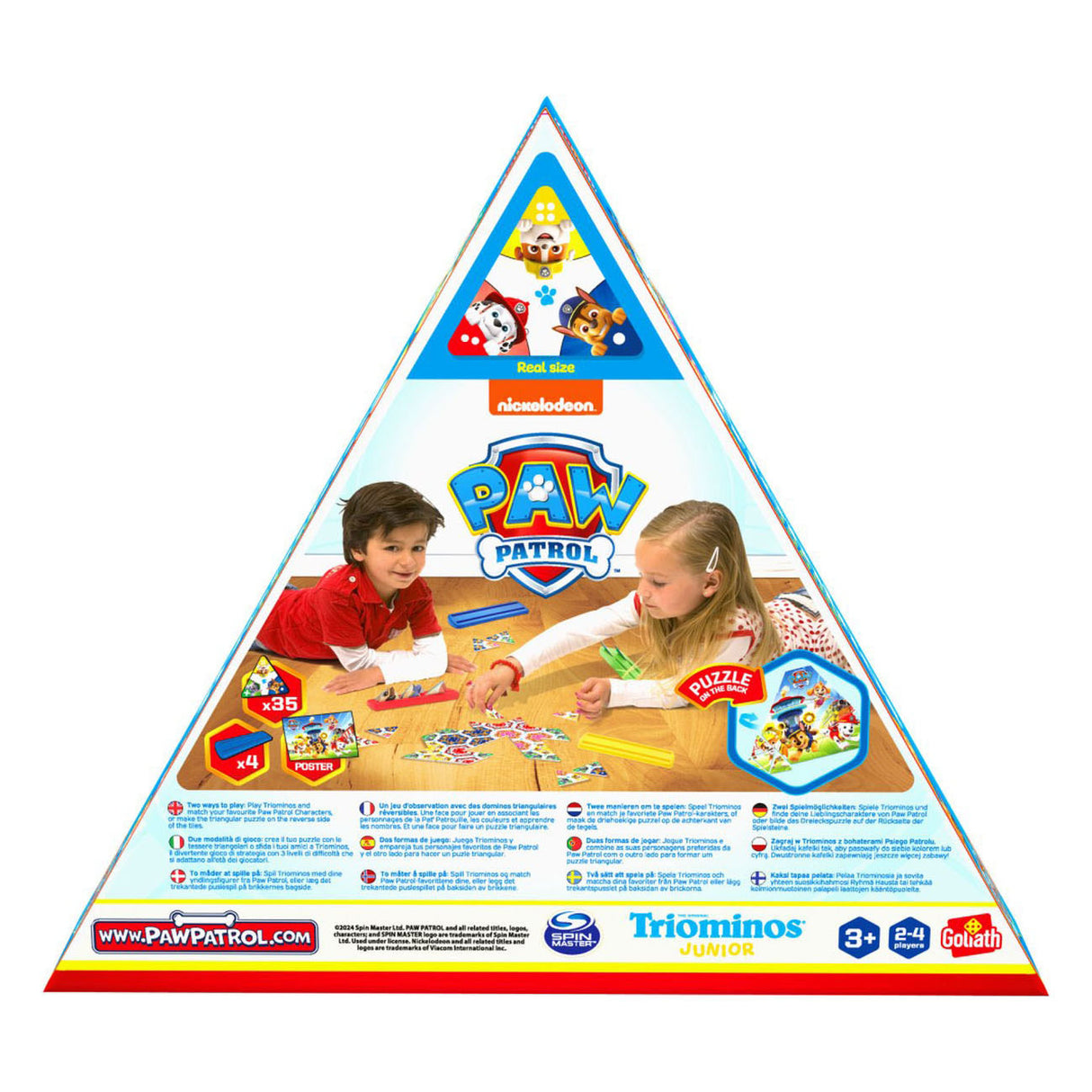 Goliath triominos junior potepatrulje