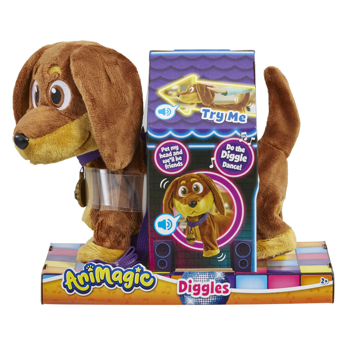 Goliath Games Animagic Diggles the Dog Interactive Plush