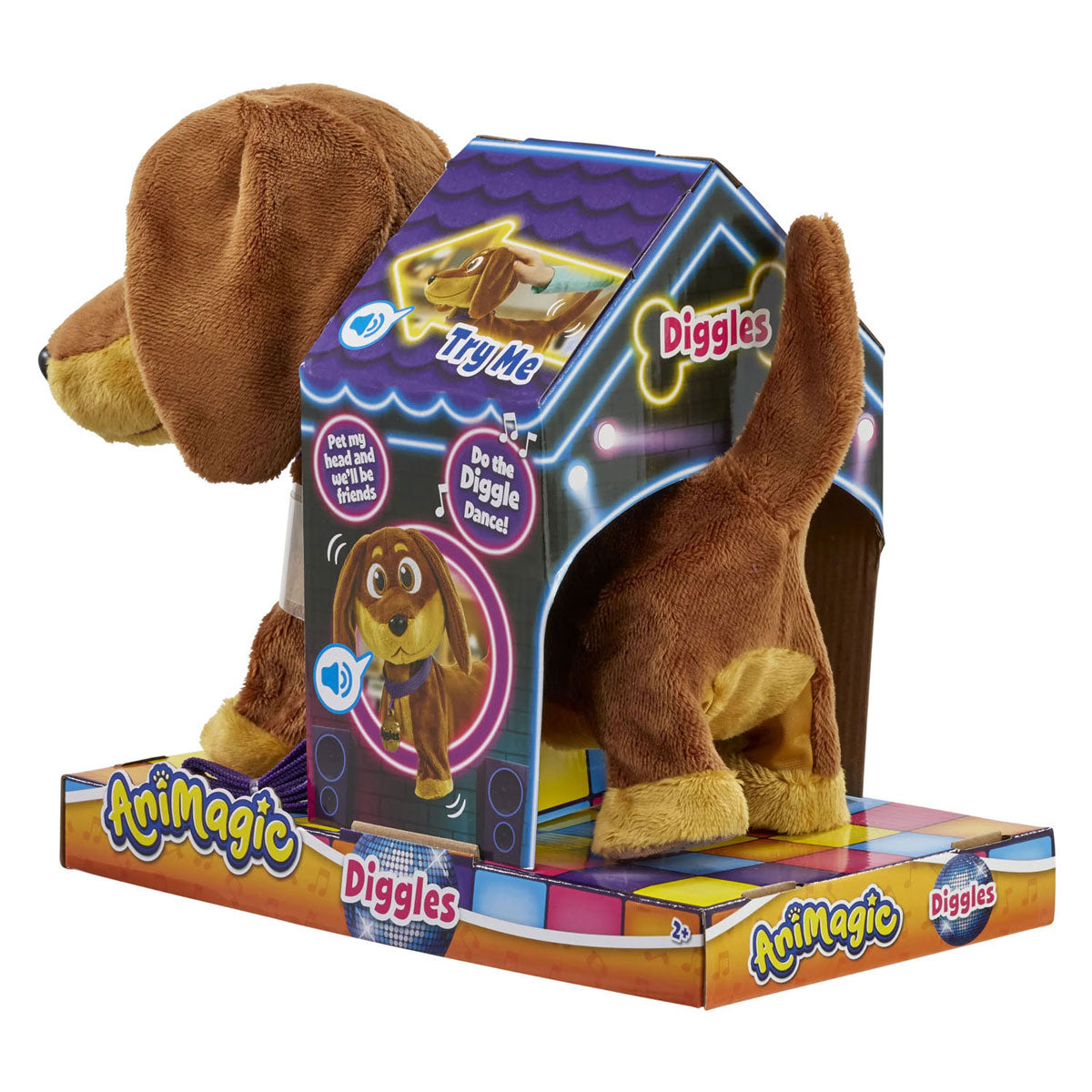 Goliath Games Animagic Diggles the Dog Interactive Plush