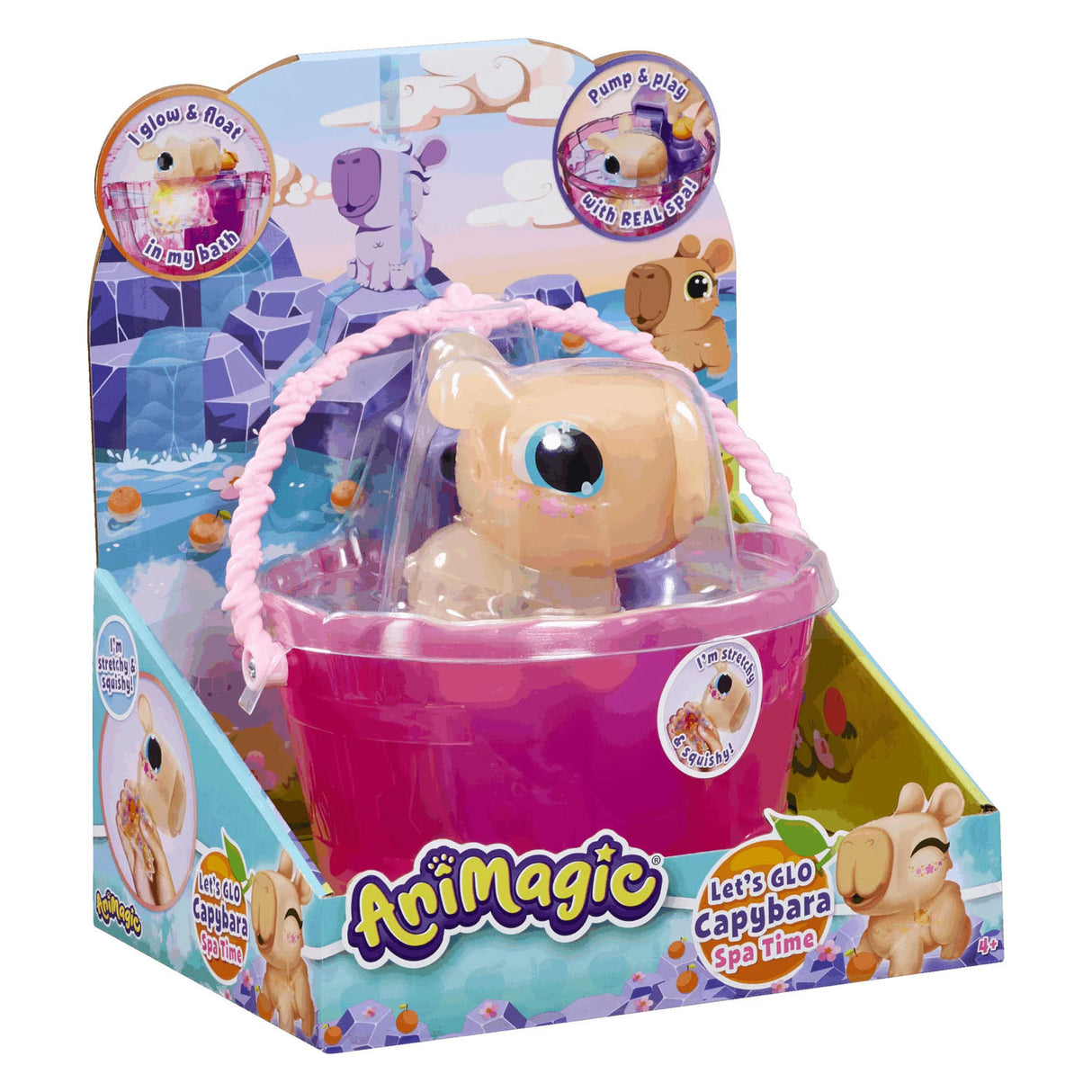 Animagic Capybara Spa Zäit Liewensraum