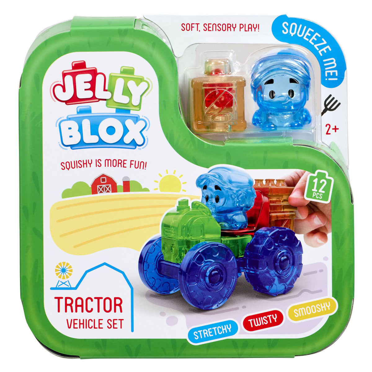 Jelly Blox traktor farmář | 2 ks