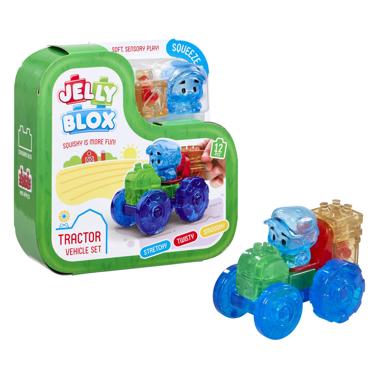 Jelly Blox traktor farmář | 2 ks