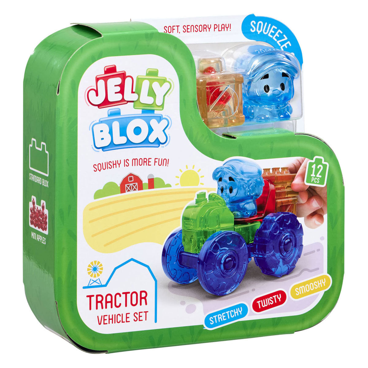 Jelly Blox traktor farmář | 2 ks